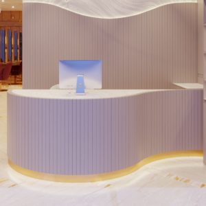 Aurora Curve Reception Counter